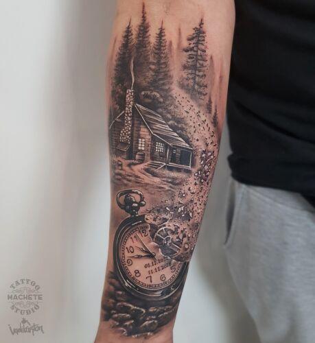 Machete Tattoo Gdynia inksearch tattoo