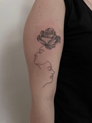 Viburnum_tattoo inksearch tattoo