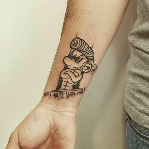 grubakrechatattoo inksearch tattoo