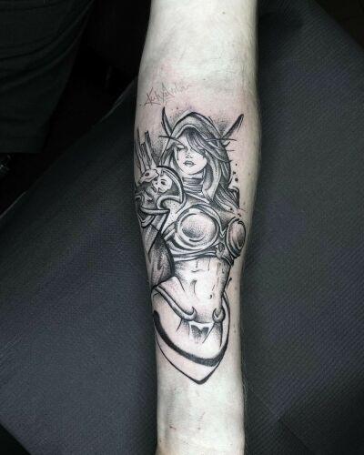 Kuharska inksearch tattoo