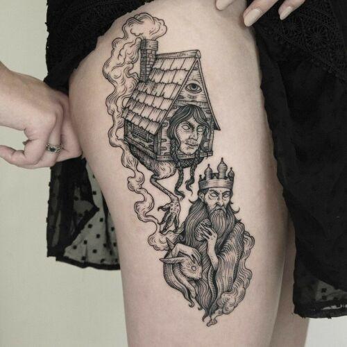 Ola Krupnik inksearch tattoo