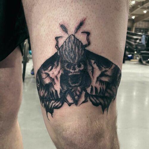 Chamski kontur inksearch tattoo