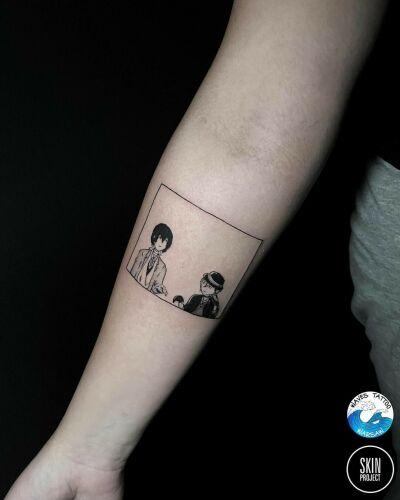 Chamski kontur inksearch tattoo