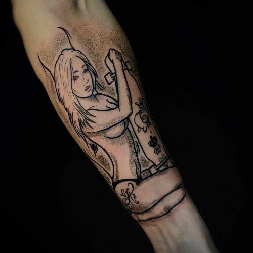 Venomdopee inksearch tattoo