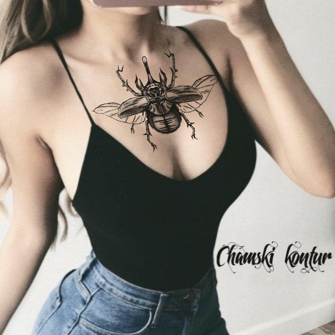 Inksearch tattoo Chamski kontur