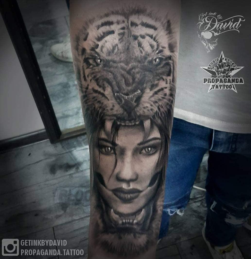 Inksearch tattoo Dawid "Fanatyk" Grzybowski