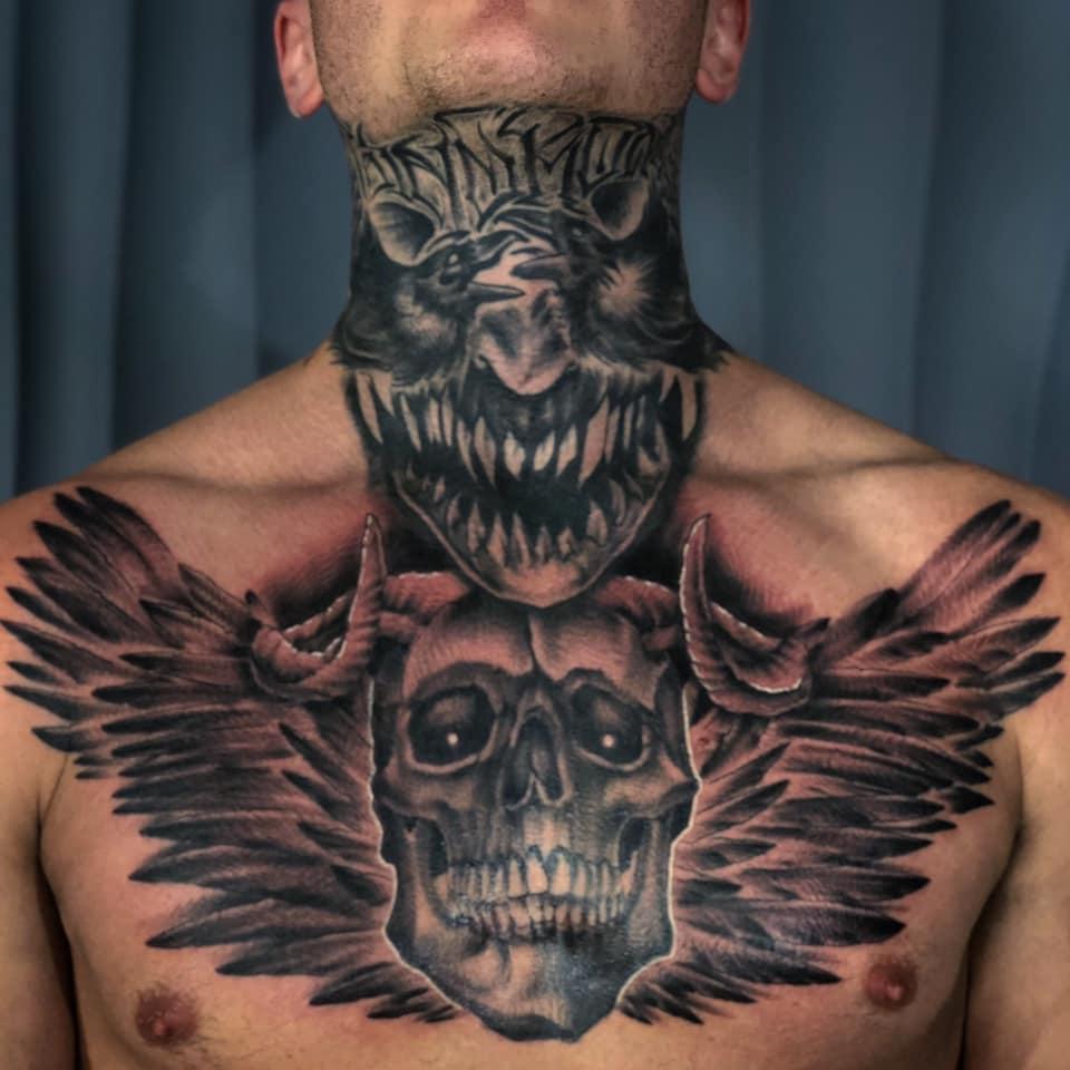 Inksearch tattoo Eugene Green - SocialXTerror