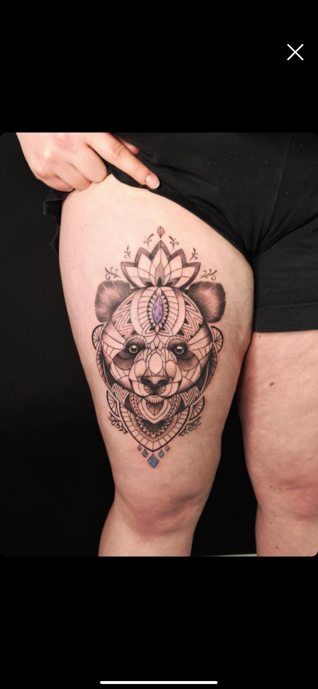 Inksearch tattoo Dagmara Panda