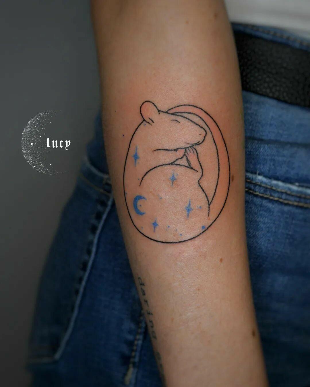 Inksearch tattoo Lucy_handpoke