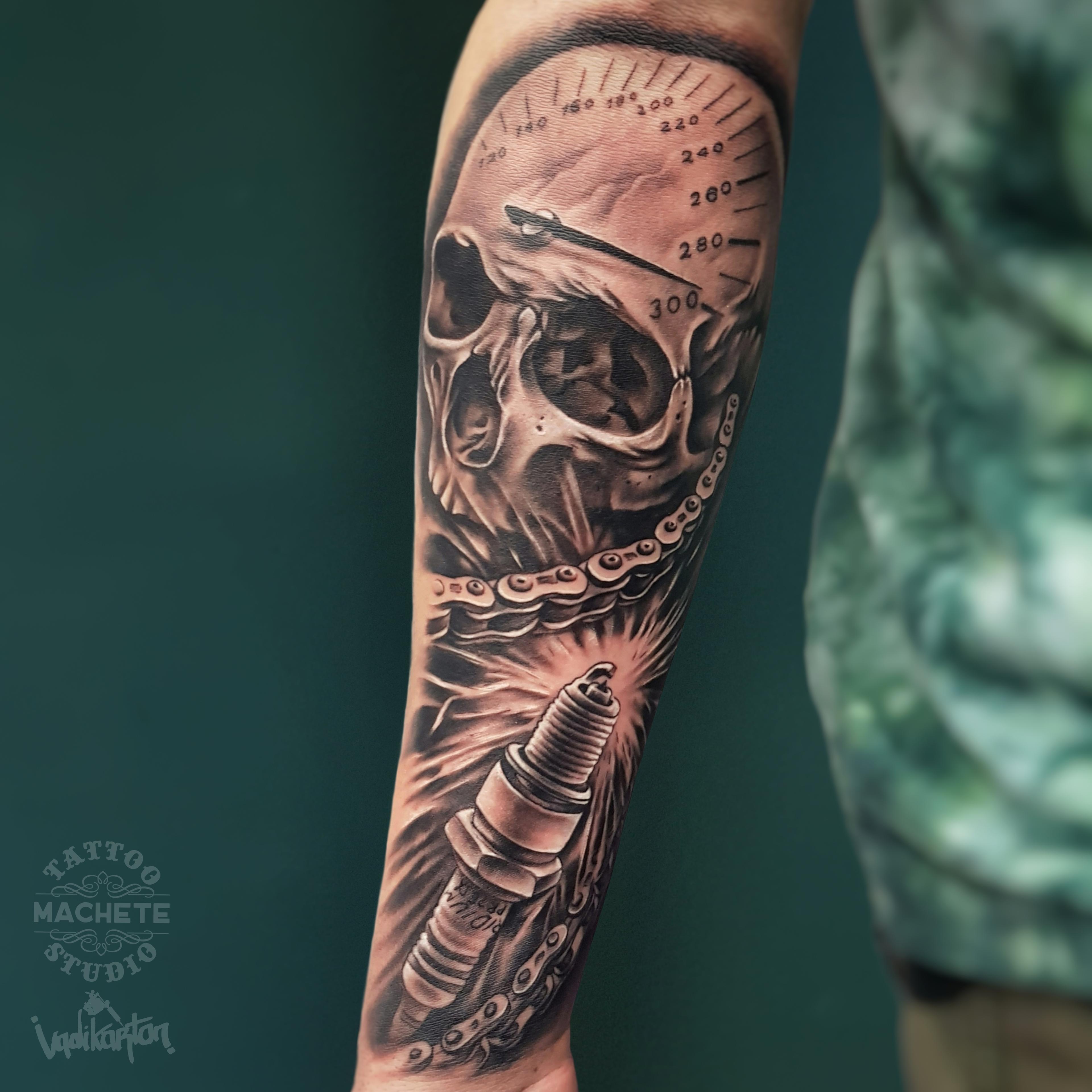 Inksearch tattoo Machete Tattoo Gdynia