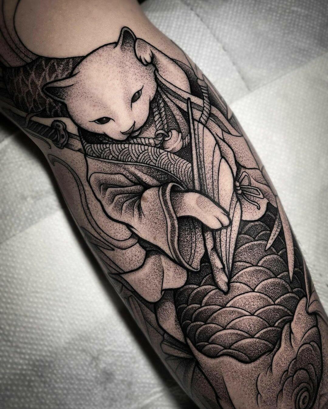 Inksearch tattoo Da Vinci’s Fox
