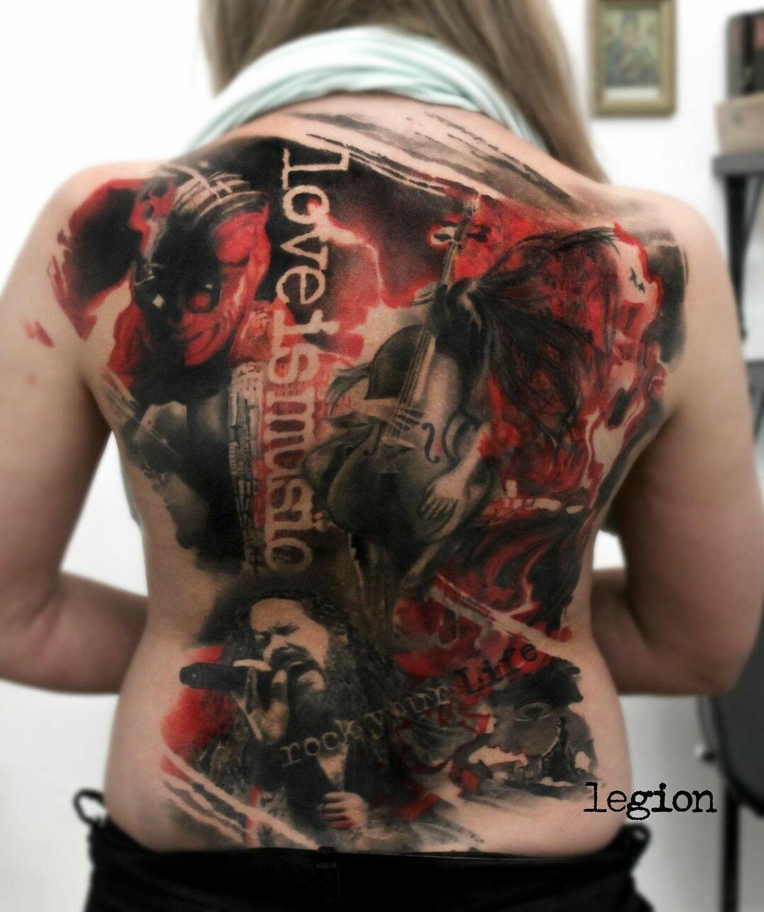 Inksearch tattoo Legion VKN