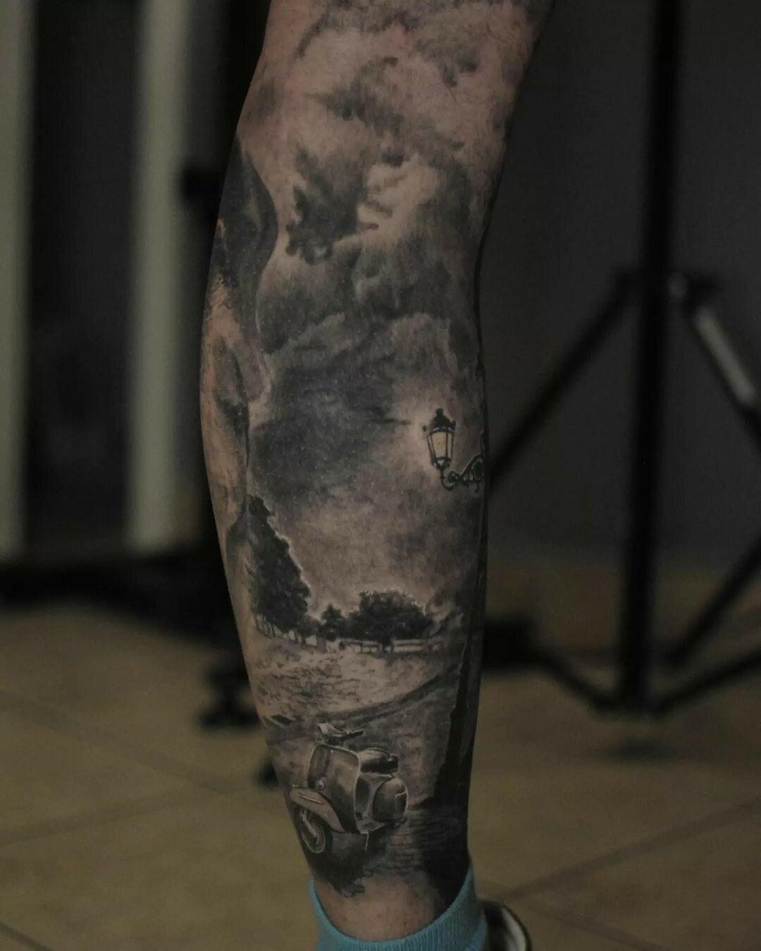 Inksearch tattoo Marcin Nencek Grey eye Tattoo