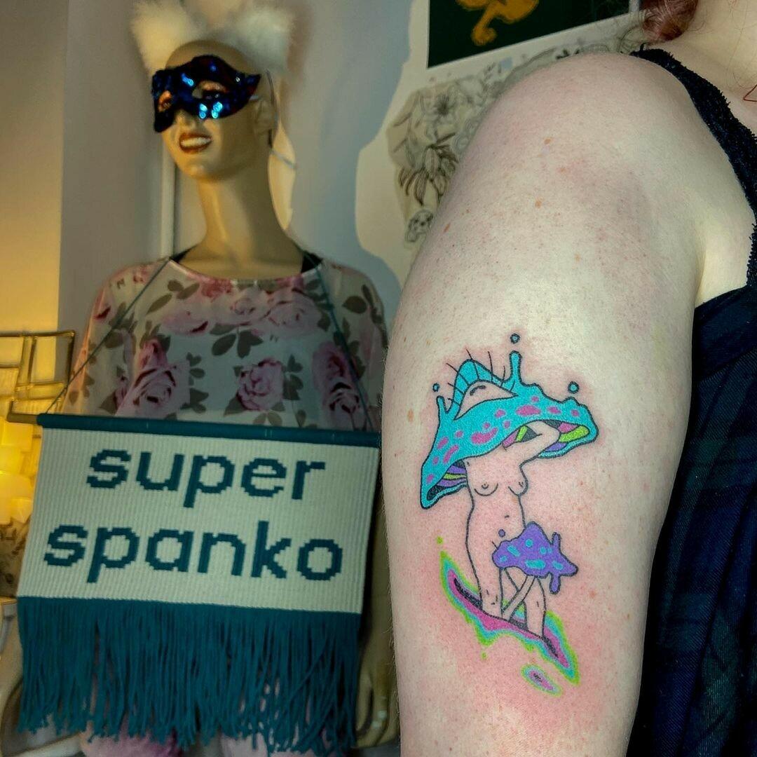 Inksearch tattoo Super Spanko