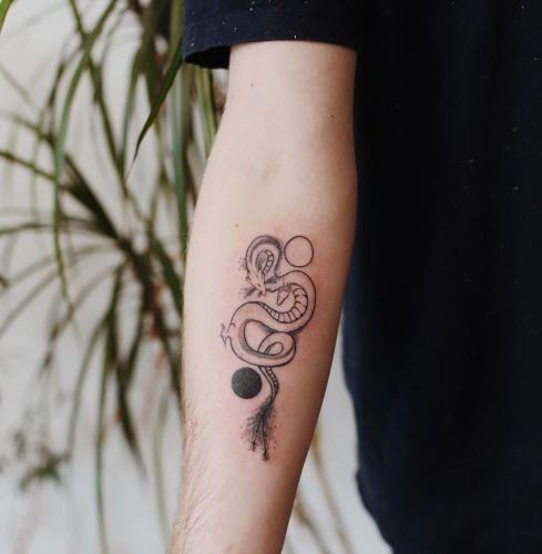 Freckle Hand Poke inksearch tattoo