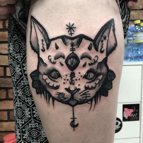 Six Pentagrams inksearch tattoo
