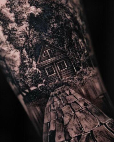 Horyzont inksearch tattoo