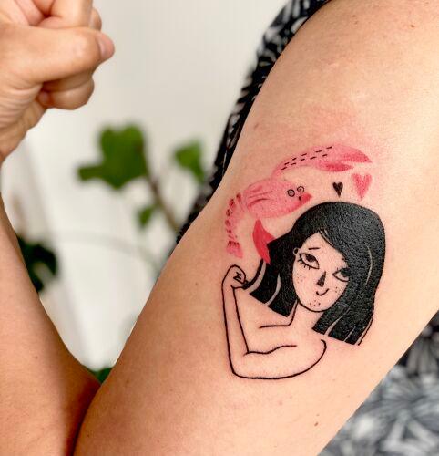 Ewa Dobrochna inksearch tattoo